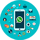 Tự động gửi sms và WhatsApp hàng loạt