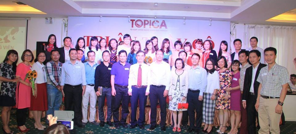 Tham gia chương trình tri ân 1000 giảng viên doanh nhân tại tổ hợp giáo dục Topica