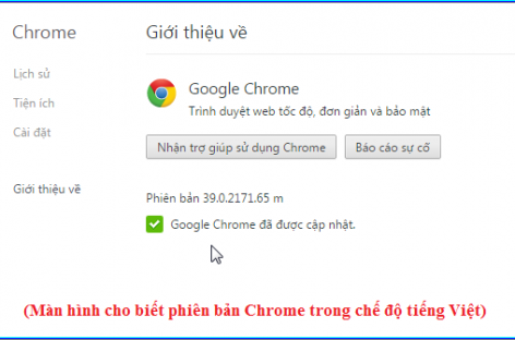 Khắc phục sự cố vỡ khung hình khi theo dõi một số website bằng trình duyệt Chrome