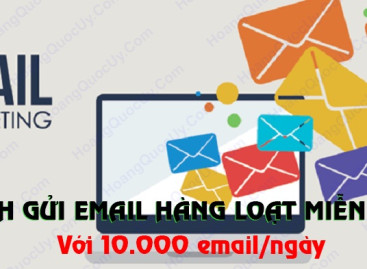 Cách gửi email hàng loạt miễn phí với 10,000 email trong ngày