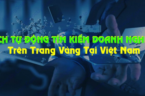 Cách tự động tìm doanh nghiệp trên trang vàng tại Việt Nam