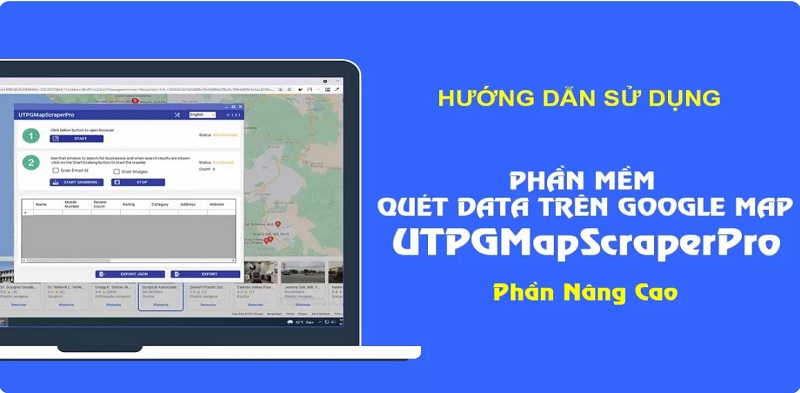 Video hướng dẫn tải, cài đặt và sử dụng miễn phí phần mềm quét data Google Map