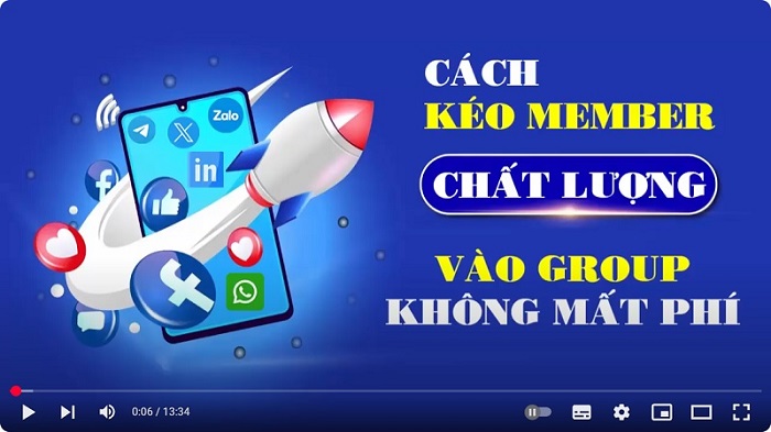 Video cách đưa Group Zalo lên sàn hội nhóm kinh doanh mạng xã hội miễn phí